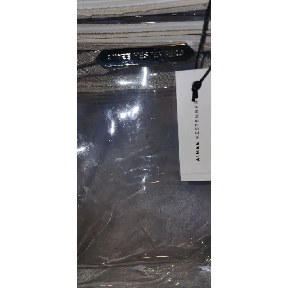 Aimee Kestenberg Vanilla w Silver Nesting Travel Bags